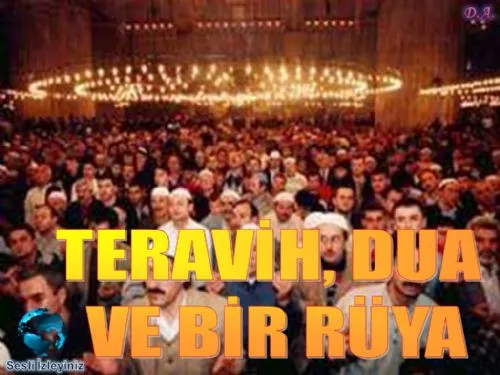 Teravih, Dua ve Bir Rüya kapak görseli
