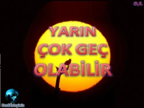 Yarın Çok Geç Olabilir kapak görseli