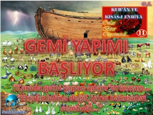 Peygamber Kıssaları: 11-Gemi Yapımı Başlıyor kapak görseli