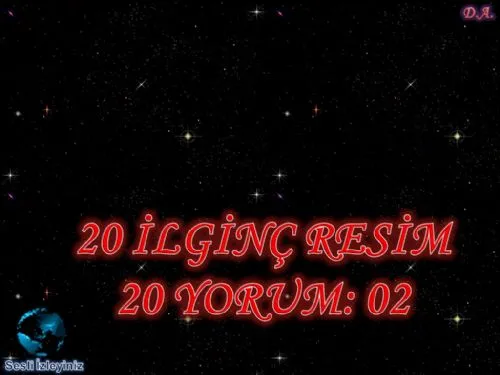 20 İlginç Resim, 20 Yorum: 02 kapak görseli
