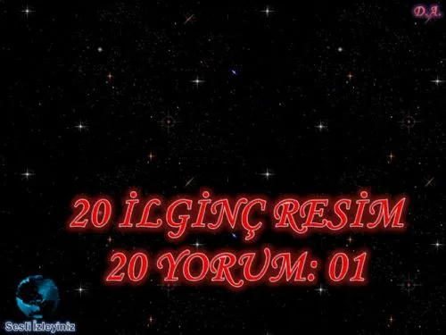 20 İlginç Resim, 20 Yorum: 01 kapak görseli