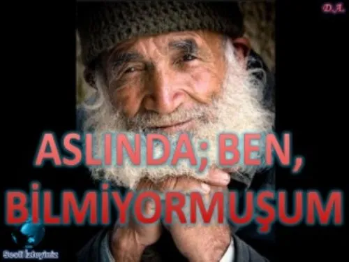 Aslında; Ben, Bilmiyormuşum kapak görseli