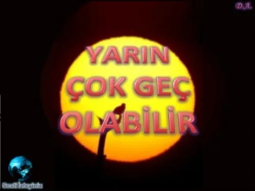Yarın Çok Geç Olabilir kapak görseli