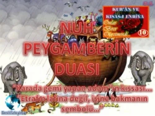 Kur'ân ve Kısas-I Enbiya: 10-Nuh Peygamberin Duası kapak görseli