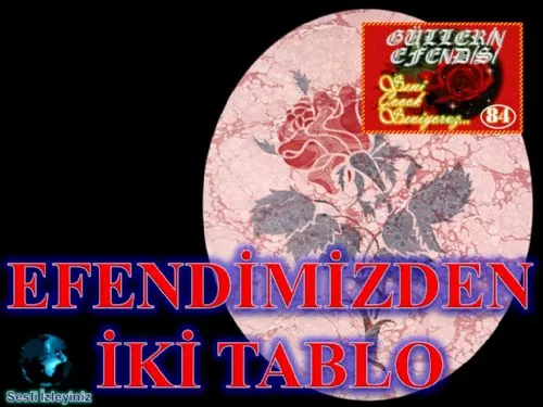 Güllerin Efendisi: 84-Efendimizden İki Tablo kapak görseli