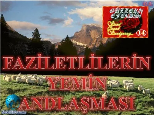 Güllerin Efendisi: 14-Faziletlilerin Yemin Andlaşması kapak görseli