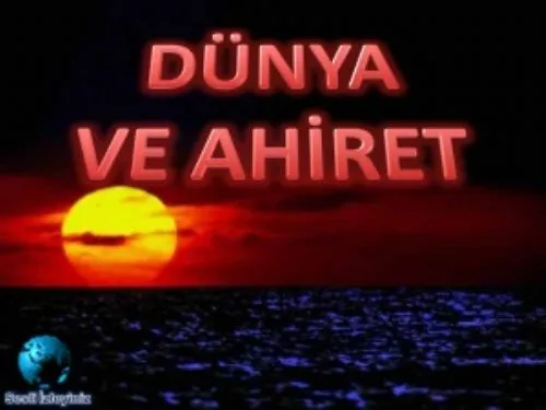 Dünya ve Âhiret kapak görseli