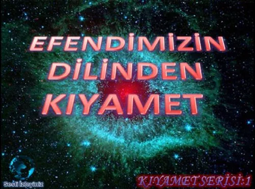 Efendimizin Dilinden Kıyamet kapak görseli