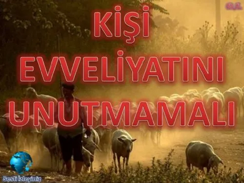 Kişi, Evveliyatını Unutmamalı kapak görseli