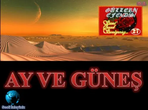 Güllerin Efendisi : 027-Ay ve Güneş kapak görseli