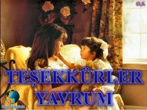 Teşekkürler Yavrum kapak görseli