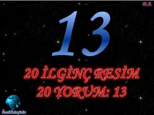 20 İlginç Resim 20 Yorum 13 kapak görseli