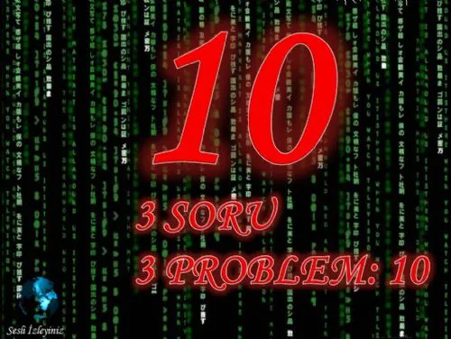 3 Soru 3 Problem: 10 kapak görseli