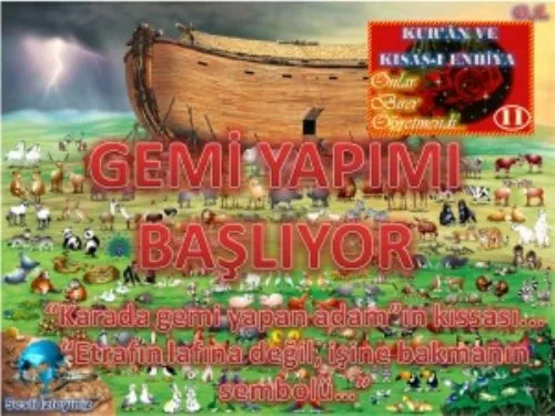 Kur'ân ve Kısas-I Enbiya: 11-Gemi Yapımı Başlıyor