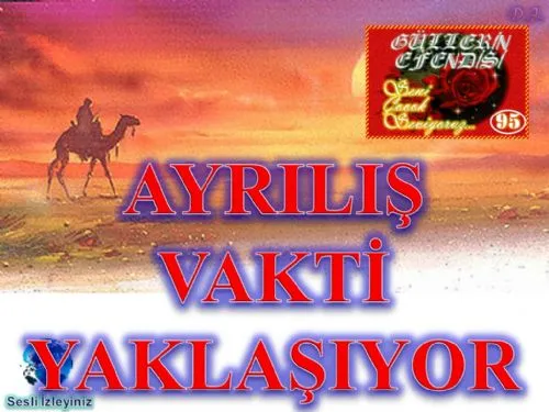 Güllerin Efendisi: 95-Ayrılış Vakti Yaklaşıyor
