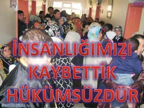 İnsanlığımızı Kaybettik, Hükümsüzdür